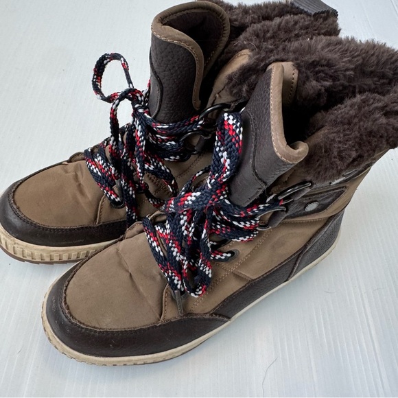 Pajar Brown and Black Winter Boots - Picture 2 of 12